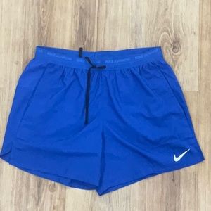 5” inseam Blue Nike Medium Shorts